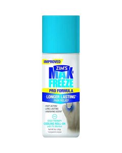Zim's Max Freeze Pain Relief Roll On, 3 Ounces