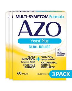 AZO Plus, from #1 Most Trusted Brand, 60 Tablets - 3 Pack, 180 total tablets