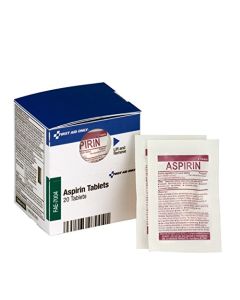First Aid Only FAE-7004 SmartCompliance Refill Aspirin, 2/Packet, 10 Packets Total