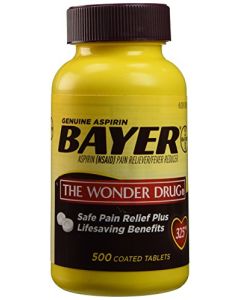 Bayer Aspirin Pain Reliever 325mg - 500 Tablets