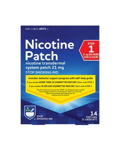 Rite Aid Nicotine Patches - Step 1 | 21 mg - 14 Count | Quit Smoking Patches | Smoking Aid to Help Quit Smoking | Nicotine Transdermal System Patch