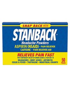 Stanback Headache Powder, 50 ct (Pack of 1)