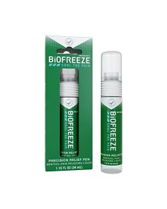 Biofreeze Precision Relief Pen 1.15 Fl. OZ Powerful Topical Pain Reliever For Aches And Pains Of Muscles And Joints From Simple Backache, Arthritis, Strains, Bruises, and Sprains (Packaging May Vary)