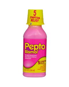 Pepto-Bismol Liquid Original - 8 oz, Pack of 2