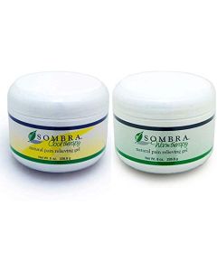 Sombra Warm & Cool Pain Relief Gels, 8 Oz Each