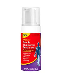 MagniLife Pain & Inflammation Relief Foam, Natural Muscle, Joint, and Arthritis Pain Relief - 4oz