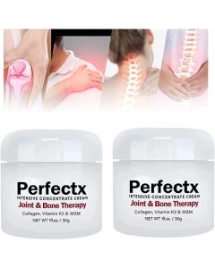 Perfectx Intensive Concentrate Cream, Perfectx Joint & Bone Cream for Muscle, Back, Neck, Feet, Hands(2PCS)