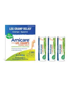 Boiron Arnicare Leg Cramps for Day and Night Relief from Cramping and Stiffness in Feet or Calves - 3 Count (33 Tablets)