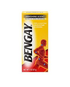 Bengay Pain Relief Gel, Non-Greasy Minor Arthritis, Back, Muscle and Joint Pain Relief, 2 oz (Pack of 3)