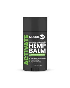 Natural Extra Strength Hemp Balm - Relieve Discomfort in Muscles & Joints - Long-Lasting Heated Relief for Back, Knees, Neck, Nerves - Infused with Menthol, Arnica & Camphor - 2.5 oz