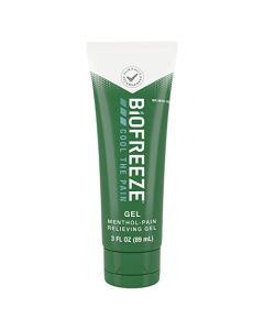 Biofreeze 13442 Menthol Gel 3 FL oz Tube Associated with Sore Muscles, Arthritis, Backaches, Strains, Bruises