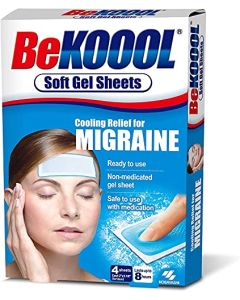 BE KOOOL Soft Gel Sheets Adult 4 CT (Pack of 2)