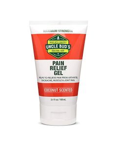 Uncle Bud’s Hemp Pain Relief Gel from Arthritis, Backache, Muscle & Joint Pain