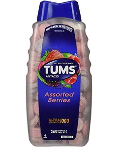 Tums Ultra Strength (Assorted Berries) 265 Chewable Tablets (Limited Edition)