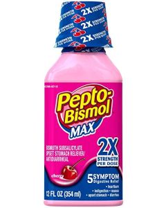 Pepto-Bismol Max Strength Liquid-Cherry-12oz