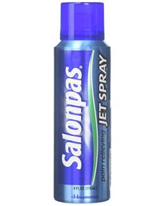 Salonpas Pain Relieving Jet Spray 4 oz (Pack of 3)
