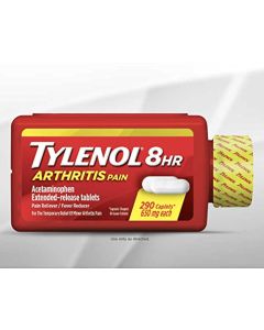Tylenol Arthritis Pain Reliever 650 Mg, 1 Pack, 290Count