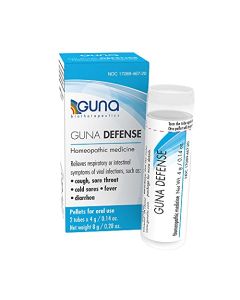 GUNA Defense Homeopathic Support for Cough and Sore Throat