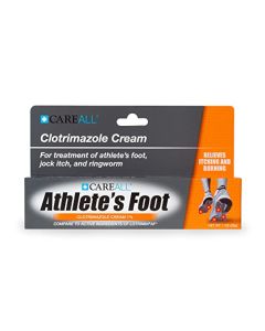 CareAll® 1.0 oz. Antifungal Clotrimazole 1% Cream USP, Cures Most Athlete’s Foot, Jock Itch and Ringworm