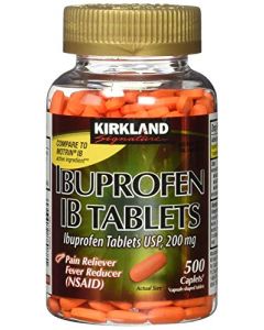 Kirkland Ibuprofen Ib 200 Mg Tablets, 500 Count