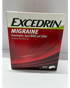 Excedrin Migraine Caplets 25 Packets of 2 (25/2s) Display Box