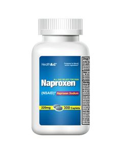HealthA2Z® Naproxen Sodium | 220mg | 300 Counts | NSAID | Fast Pain Relief | Fever Reducer