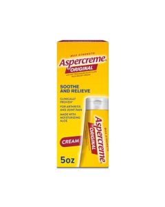 Aspercreme Maximum Strength Pain Relief Cream with Aloe, 5 oz., for Arthritis, Joint & Muscle Pain