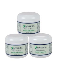 Sombra Warm Pain Relief Gel - 4 oz (3 Pack)