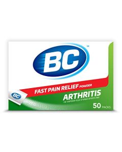 BC Pain Relief Powder, Arthritis Pain, 50 ct (Pack of 1)