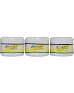 Sombra Cool Pain Relief Gel 8 oz (Pack of 3)