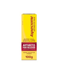 Aspercreme Arthritis Pain Relief Gel 100g, Prescription Strength Non-steroidal Anti-inflammatory