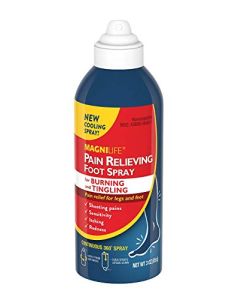 MagniLife Pain Relieving Foot Spray, Natural Pain Relief for Burning, Tingling or Sensitivity in Feet and Legs - 3oz
