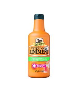 Absorbine Veterinary Liniment Liquid, Topical Relief for Muscle, Joint & Arthritis Pain, 16oz Bottle