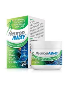 NeuropAWAY® Maximum Strength Gel, for Nerve discomfort, Burning, Tingling, and Numbness 2oz