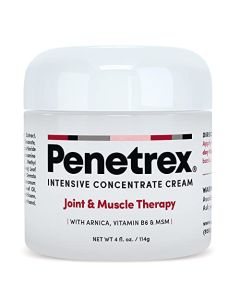 Penetrex Joint & Muscle Therapy – Soothing Relief for Back, Neck, Hands, Feet & Nerves – Maximum Strength Premium Whole Body Recovery Rub with Arnica, Vitamin B6 MSM & Boswellia – Non-Greasy 4oz Cream