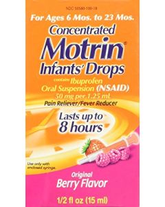 Concentrated Motrin Aspirin, 0.5 Fluid Ounce