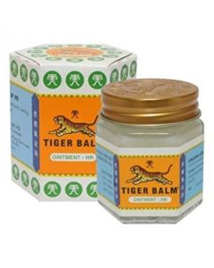 1 X White Tiger Balm BIG 30g JAR Brand NEW Freepost Made From Thailand