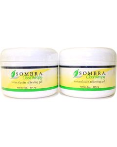 Sombra Cool Pain Relief Gel, 8 Oz (Pack of 2)