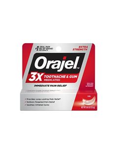 Orajel 3X for Toothache & Gum Pain: Maximum Gel Tube 0.42oz - From #1 Oral Pain Relief Brand - Orajel for Instant Pain Relief