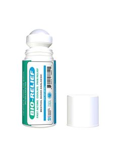 BIO-Relief Pain Relief Gel, Cooling Gel with 10% Menthol & Arnica Montana, 3 oz Roll-on for Arthritis, Muscle Pain, Joint & Back Pain, Topical Analgesic, Fast Acting, Long Lasting Pain Reliever Cream