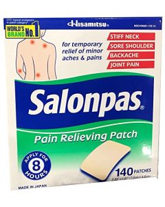 Salonpas Pain Relieving Patch, 140 Patches