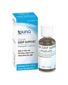 GUNA Sleep Support Homeopathic Natural Sleep Aid, Melatonin-Free and Non Habit-Forming - 1 Ounce