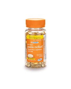 A+Health Dye-Free Ibuprofen 200 Mg Mini Softgels, Pain Reliever/Fever Reducer (NSAID), Made in USA, 180 Count