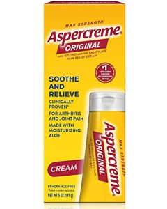 Aspercreme Pain Relieving Creme, 5 Ounce - Pack of 4