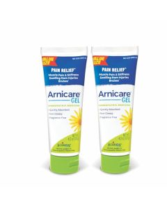 Boiron Pain Relief Arnicare 4.2oz Gel (Pack of 2) - Soothing Relief - Muscle and Joint Pain, Muscle Soreness, Bruises, Swelling - Fragrance-Free