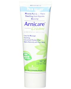 Arnicare Cream Pain Relief - Soothing - Unscented - Relieves Pain in: Neck, Back, Shoulder, Leg & Foot - Ideal For Bruising, Swelling From Injuries & Muscle Pain / Stiffness - Net Wt. 2.5 OZ (70 g) Each - Pack of 2