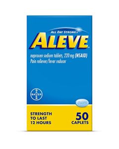 Aleve Pain Relief Naproxen Sodium Caplets ? 50 Count