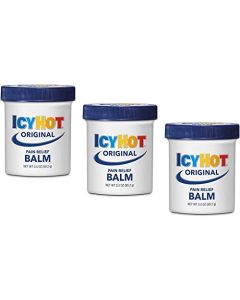 Icy Hot Pain Relieving Balm 3.5 Ounce Original (Pack of 3)