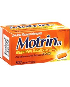 Motrin IB 300 caps, 200 mg