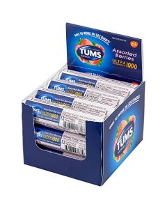 TUMS Antacid Chewable Tablets Ultra Strength, Assorted Berries (12 pk. - 12 ct. ea.)
